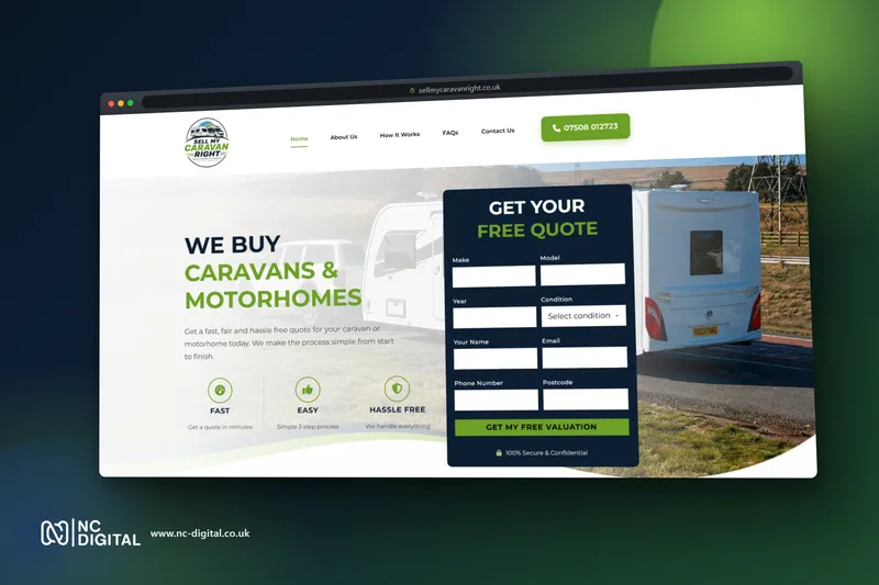 Sell My Caravan Right — screenshot 1
