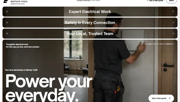 Electrician Merthyr Tydfil