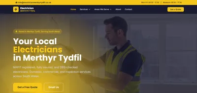 Electrician Merthyr Tydfil — screenshot 2