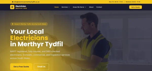 Electrician Merthyr Tydfil